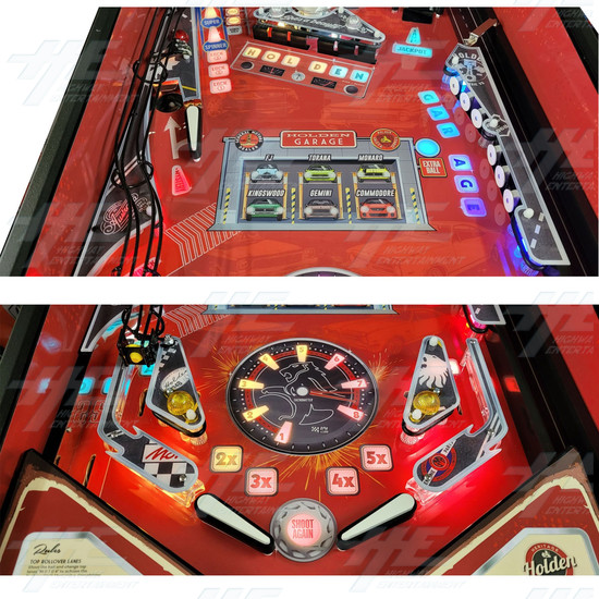 Holden Heratige Pinball - Holden Heratige Pniball playfield front/mid