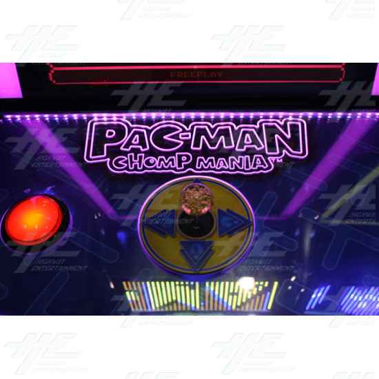 Pac-man Chomp Mania Ticket Redemption Arcade Machine (NSW) - Control Panel