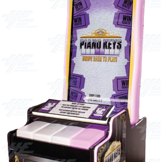 Piano Keys Ticket Redemption Arcade Machine (NSW) - Piano Keys View